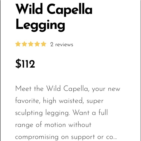 Aura 7 Wild capella leggings - Picture 6 of 14
